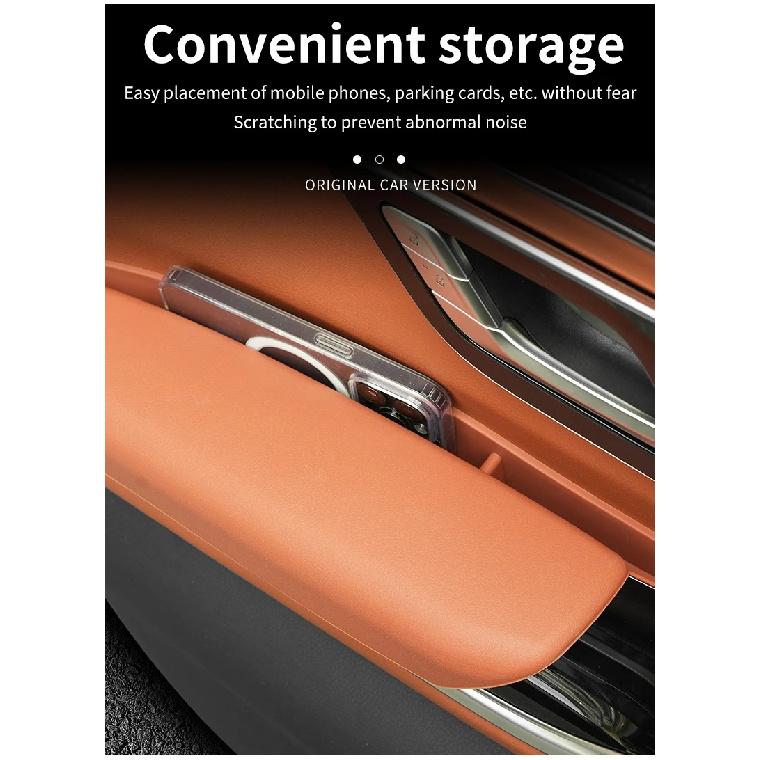 Suitable for Mercedes Benz S-Class door handle silicone storage pad S400 S450 handle slot protective pad interior supplies