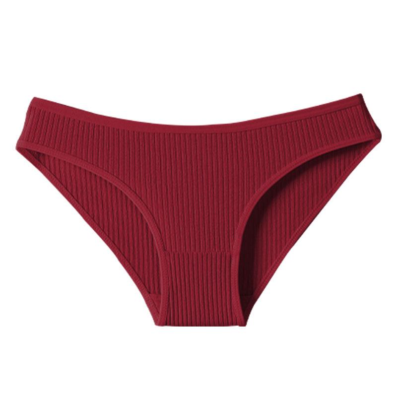 Sexy Threaded Panties Sports Cotton Low Waist Triangle Women’s Thong Panties