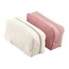 Storage Organizer Makeup Storage Bag Corduroy Pencil Case for Teen Girls College