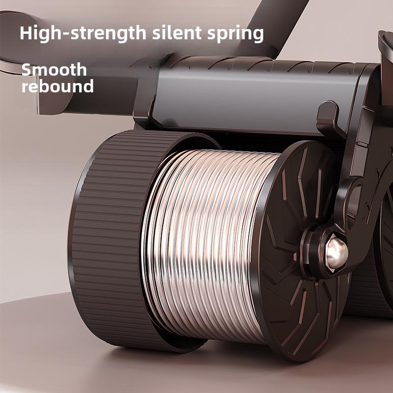 Automatic Rebound Abdominal Wheel: Elbow Support for Men & Women - Home Abdominal & Core Training Fitness Tool