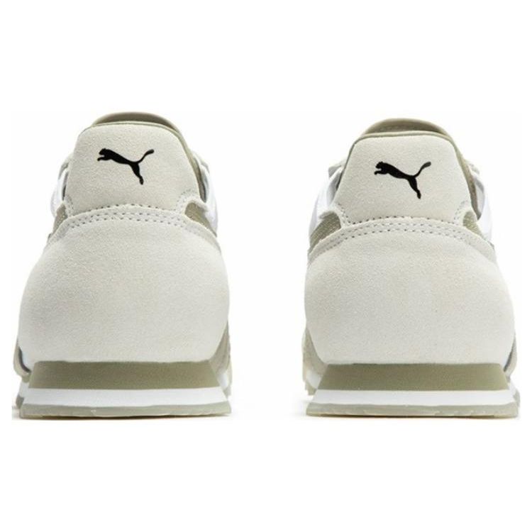 Puma Roma Og T Translucent Comfortable Sports Shock Absorption Wear-Resistant Low-Top Lifestyle Casual Shoes Unisex Sneaker White Green 390666-03