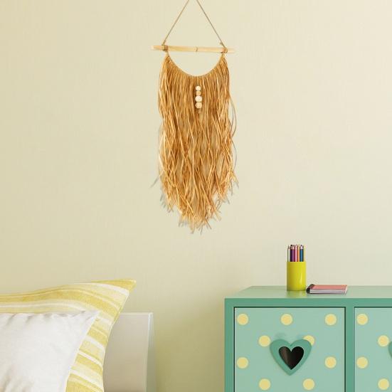 Creative Bohemian Pendant Beautifully Attractive Decorative Elegant Raffia Living Room