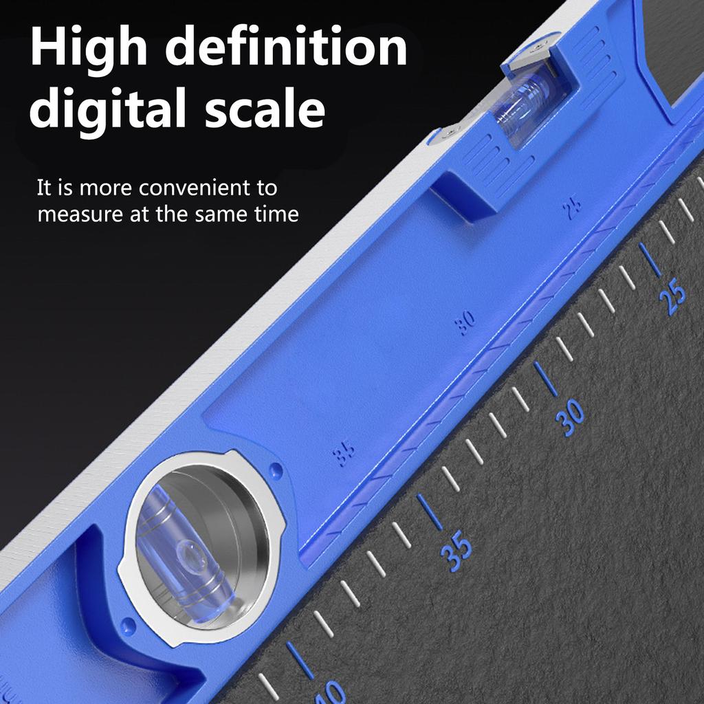 Professional Magnetic Torpedos Level Wear Resistants Aluminum Constructions Meter Tool with Clear Observation Window