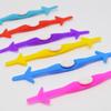12 шт., силиконовые эластичные светящиеся шнурки для обуви без завязок, шнурки для детей и взрослых, унисекс, ленивые кружева, модные вечерние резиновые шнурки № 8