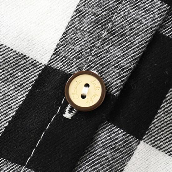 Детская клетчатая рубашка с капюшоном, весна-осень, нагрудный карман, застежка на пуговицы, свободная повседневная одежда для мальчиков и девочек, детская верхняя куртка с длинными рукавами для малышей