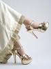 Женские босоножки на высоком каблуке Shoetopia с открытым носком, шпилька, ремешок на щиколотке, лакированные, для вечеринок, повседневные, этнические, для вечеринок и свадеб
