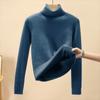 Winter Long Sleeve Wool Pullovers Vintage Warm Knitwears Womens Clothing 2023 Autumn Turtleneck Sweater Knitted Tops Lady 28205