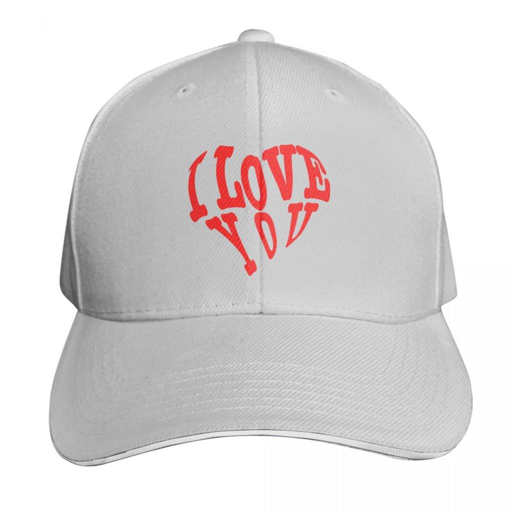 I love you Baseball Cap Trucker Cap fishing hat dad hat Luxury Unisex Hat For Women Unisexs