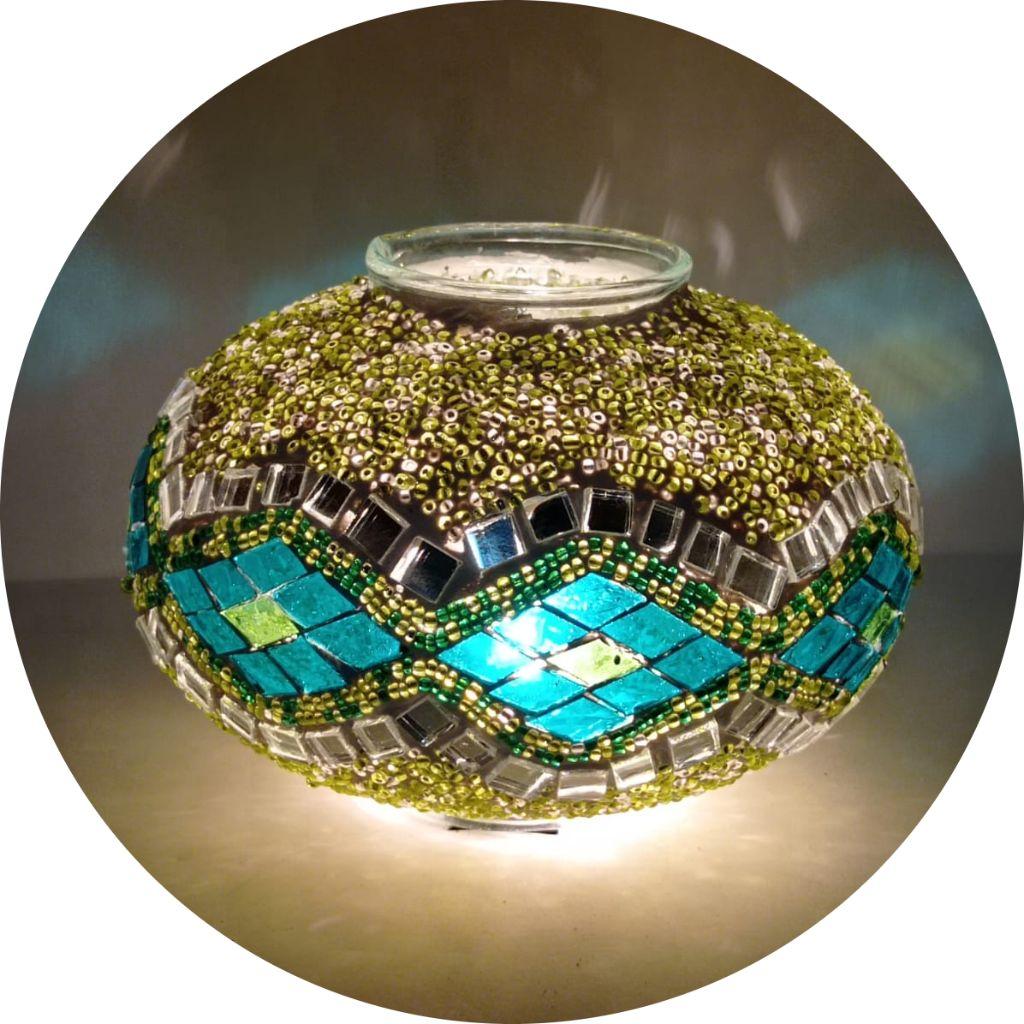 Абажур ручной работы Турецкая марокканская красочная мозаика из стекла Античная лампа Мозаичная лампа Османская аутентичная люстра Старинная лампа Ночная лампа,