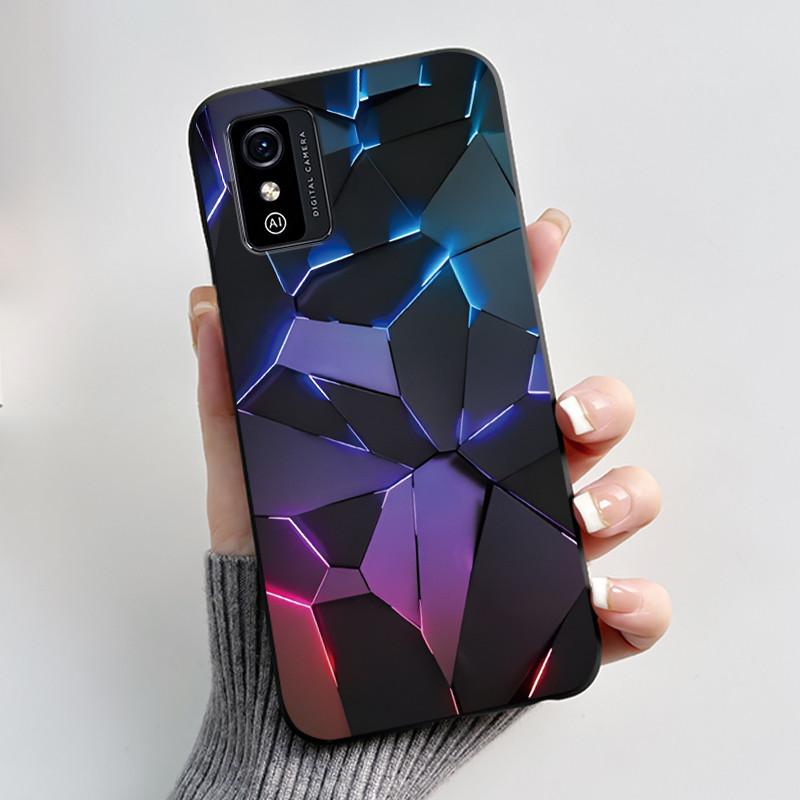 Для ZTE Blade L9 Чехол Роскошный Милый Крутой Мальчиков Девочек Силиконовый Мягкий Задний Чехол Для ZTE BladeL9 Blade L9 Чехол для Телефона ТПУ Черный Fundas