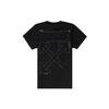 Unfinished Short Sleeve Over Tee Black / Silver Men Tops OMAA038E191850031091