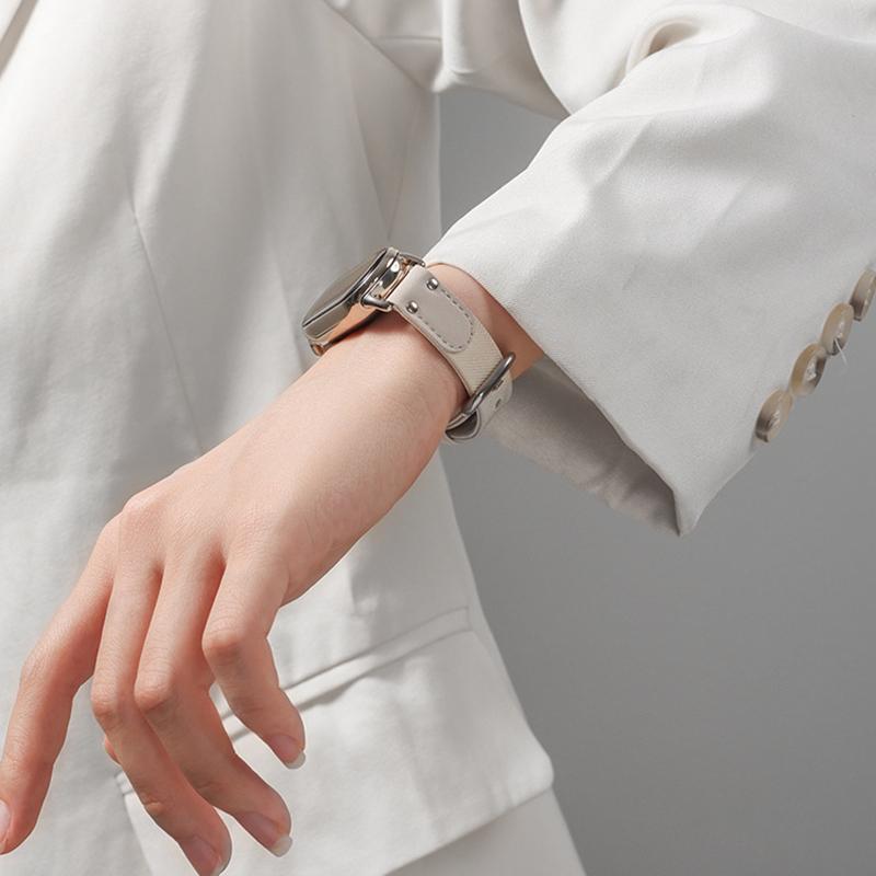 Ремешок для браслета Xiaomi Mi Band 8, модный кожаный сменный браслет Miband 8, NFC, нейлоновый браслет Mi Band 8