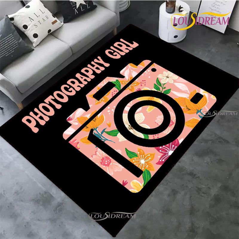 Винтажный ковер с камерой детский игровой коврик для гостиной спальни кухни противоскользящие коврики декор реквизит для фотосъемки подарок на день рождения Alfombra