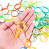 12/24/48pcs Mini Magnifying Glass Office Study Portable Stationery for Outdoor Nature Observation Newspaper Magazine Reading XJM