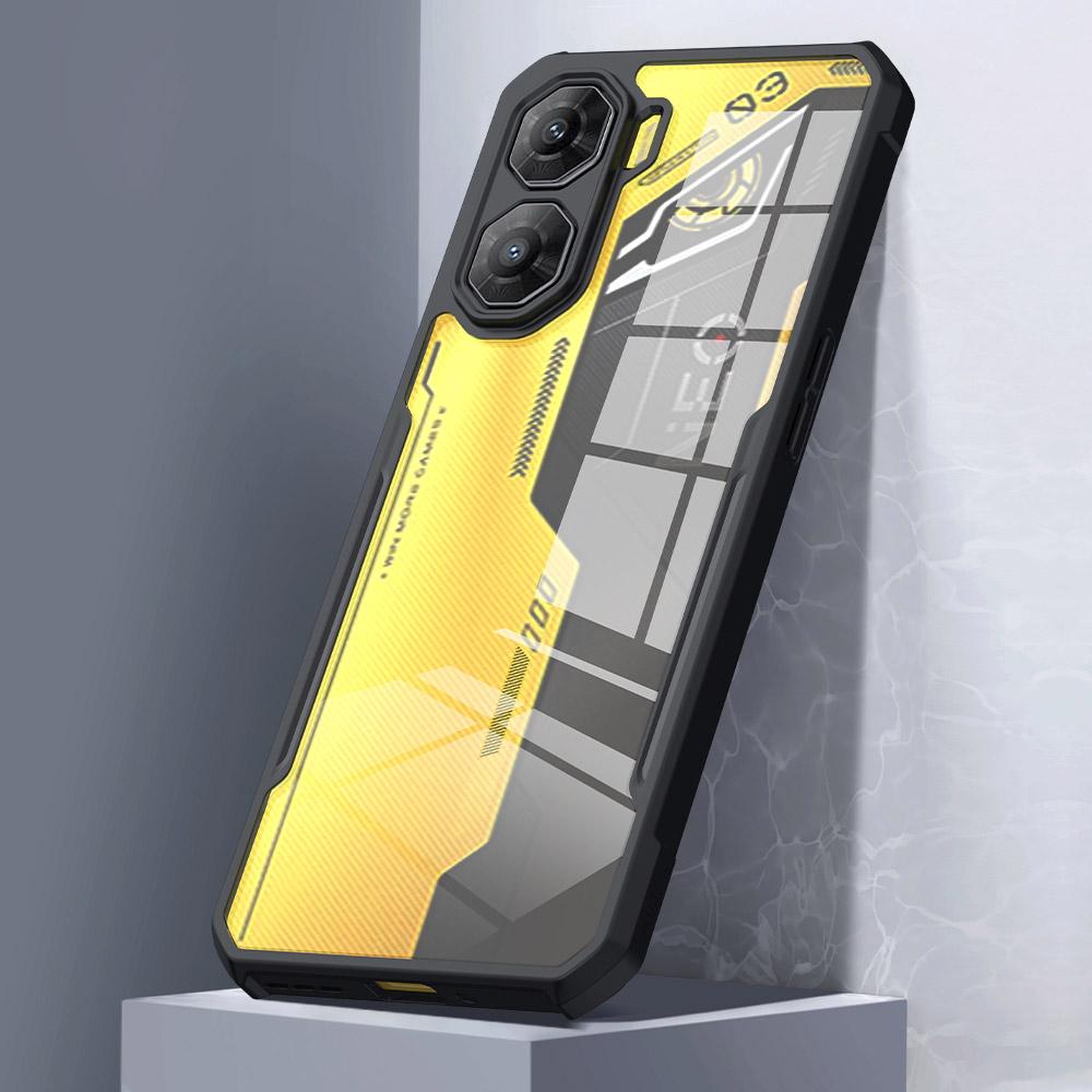 XUNDD Для ZTE nubia Neo 3 5G Чехол Противоударный ТПУ+Акрил Прозрачная Задняя Крышка Телефона