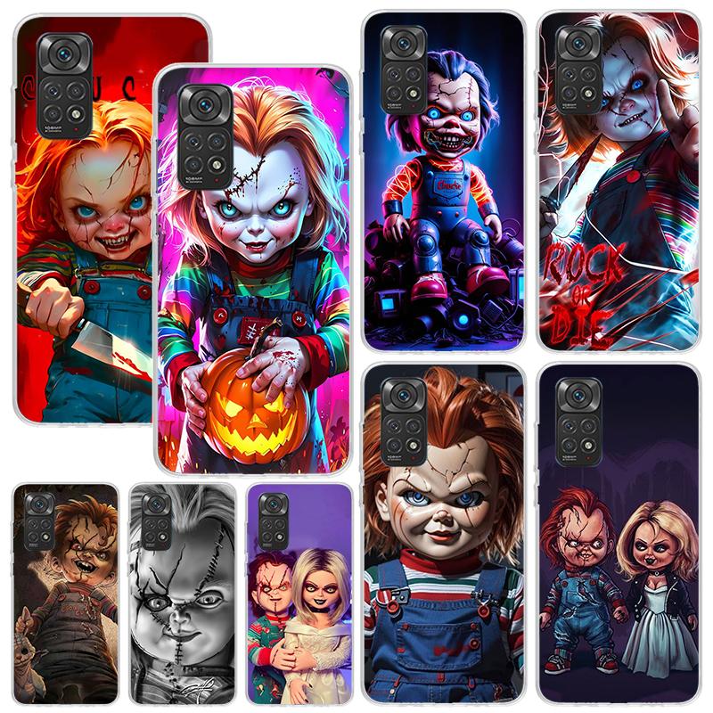 Chucky Doll Horror Movie Phone Case For Xiaomi Redmi Note 15 13 14S 14 Pro Plus 12S 11S 10S 12 11E 10 11T Art Fundas Back Cover