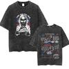 Couple Vintage Washed Oversized Short Sleeve T Shirt Y2k Hip Hop Streetwear Retro Rock Arctic Monkeys Music Album Graphic Tees
