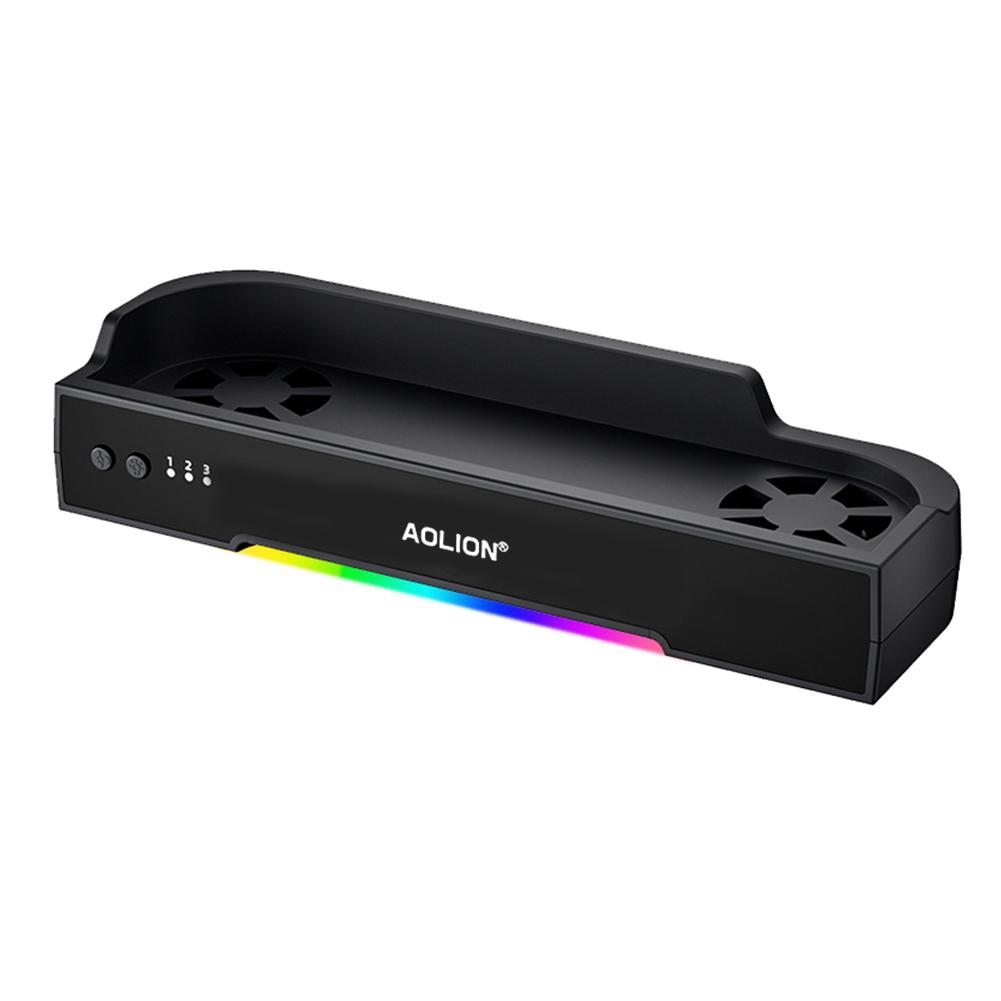 Для NS2 База с охлаждающим вентилятором для хоста с портативным радиатором NGC, поддержка настенного крепления, база для рассеивания тепла, игровые аксессуары