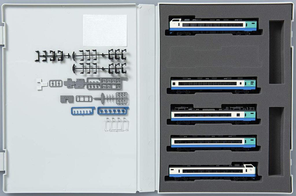 TOMIX N Gauge 485 3000 Series Limited Express Hakutaka Basic Set 5 Cars 98337 Модель поезда железной дороги