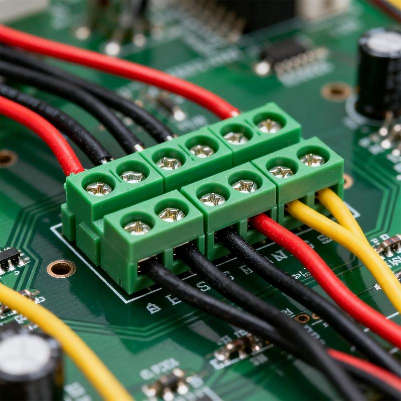 52Pcs PCB Wiring Terminals 2.54mm Pitches PCB Mount Screw Terminals Block Straight Pin 2/3/4/5Pin Circuit Board Connector