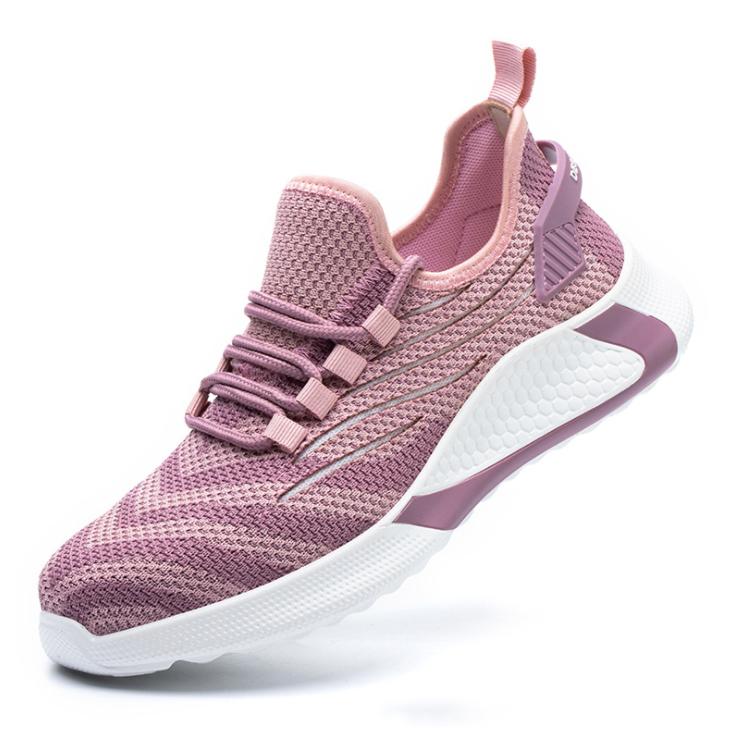 Fashion Breathable Safety Shoes Anti-smashing Anti-puncture Lightweight Safety Work Shoes for Men Women Plus Size 35-50