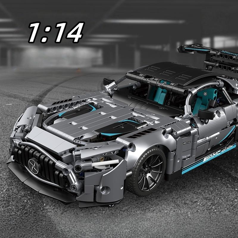 Креативный Технический Спортивный Автомобиль Набор Строительных Блоков MOC Кирпичики для Сборки Настольное Украшение Коллекция Праздничный Подарок Взрослые Дети