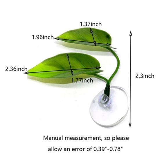 Аквариум Рыба Дом Аквариум Искусственные Листья Ландшафтные Растения Украшение