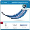 Outdoor Camping Hammock with Wooden Spreader Bar