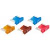 Low Profile Fuse Set 5/7.5/10/15A (approximately 11 X 9 X 4 Mm) Total of 5 Pieces 3687
