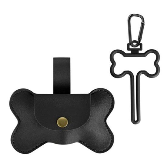 1 Set Pet Poop Bag Dispenser Convenient Dog Poop Pickup Bag Organizer Compact Pet Waste Bag Holder for Outdoor