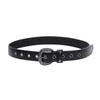 OPUS 0012 Op. 12 BADDIE STUD LEATHER BELT BLACK