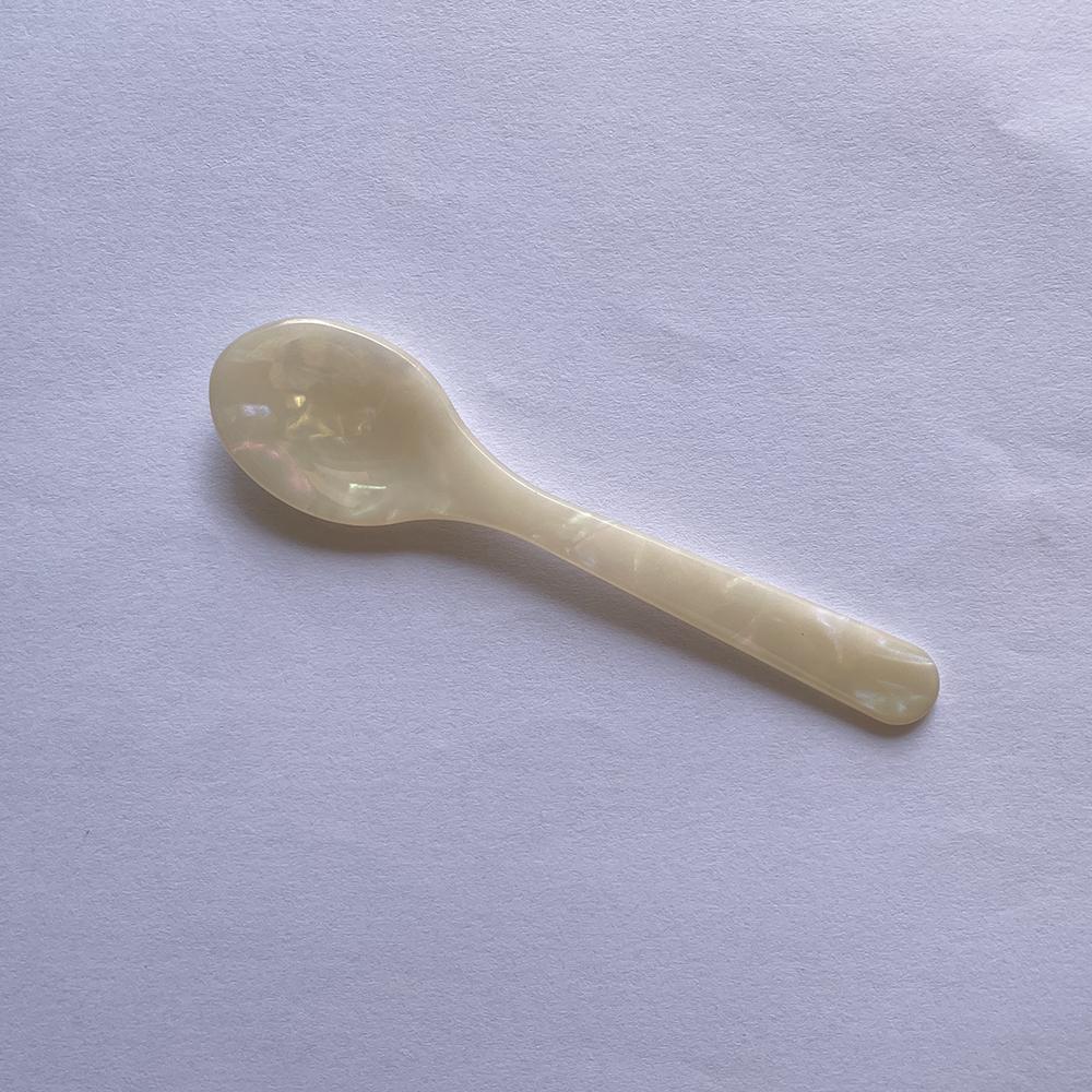 Корейский стиль INS Кофейная ложка Чайная ложка для торта Мороженое Десертная ложка Нож для джема Декоративная кухонная посуда Французский реквизит для фотографий