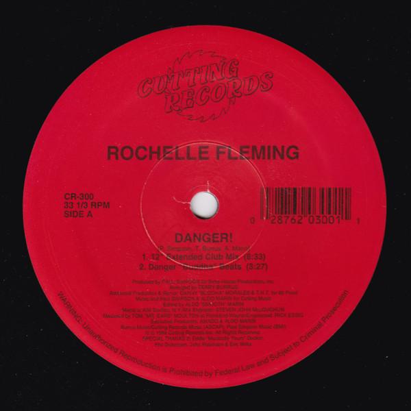12-дюймовая пластинка ROCHELLE FLEMING - Danger! CR300 Cutting Records 1994 США Танцевальная и электронная музыка Б/у