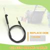 A58Z Lawn Mower Brake Cable Replacement Part 139-6594,For 22-Inch Model- Includes Pull Cables 21462 21464 21465 21466