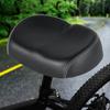 Bike Seats PU Waterproof Large Noseless Bicycle Saddle Shock-Absorbing Comfortable Soft Cushion for MTB Road Bike Widened2025