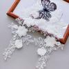 Light Luxury High-End Flower Sequins Embroidery Pair Of Flowers Wedding Dress Dress Clothing Diy Accessories