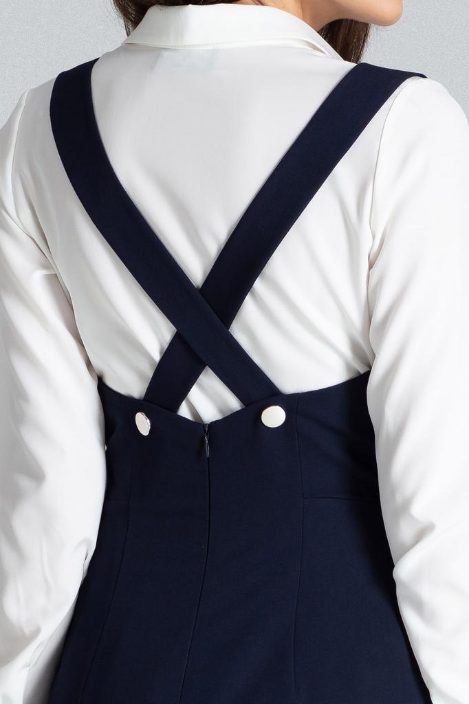 Dress L039 Navy Blue