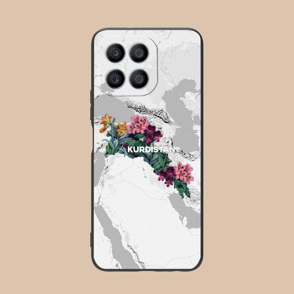 Матовая TPU чехол для мобильного телефона с флагом Курдистана для Honor 90 80 70 60 50 30 20 10 9 8 7 Pro S SE Lite 5G Цветная печатная крышка