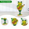 Фигурка лягушки Декор Аксессуары Милый Полимерный Животный Подарок на День Рождения Скульптура Статуэтка для Спальни
