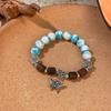Butterfly Ceramic Highquality Bead Bracelet Classic Retro Style Elegant Wristwear Womens