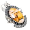 Brecciated Mookaite Gemstone 925 Sterling Silver Gift Pendant 2.76" o3P12