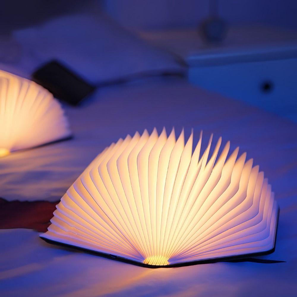 USB Rechargeable Table Lamp 3 Colors LED Book Light Creative Gift Desk Light Kids