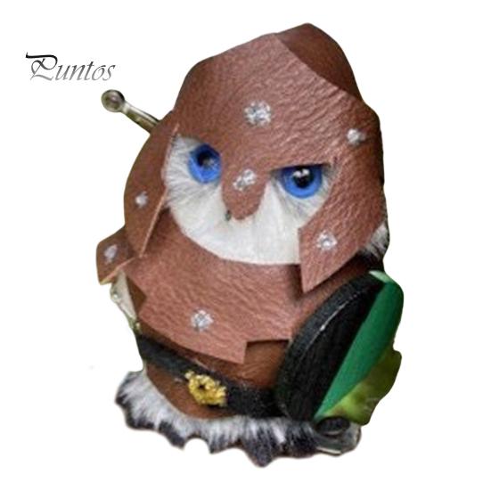 Деревянная фигурка совы, мини-магнитная плюшевая сова, дикая природа, птица, животное, статуэтка для детей, рождественский подарок на День благодарения