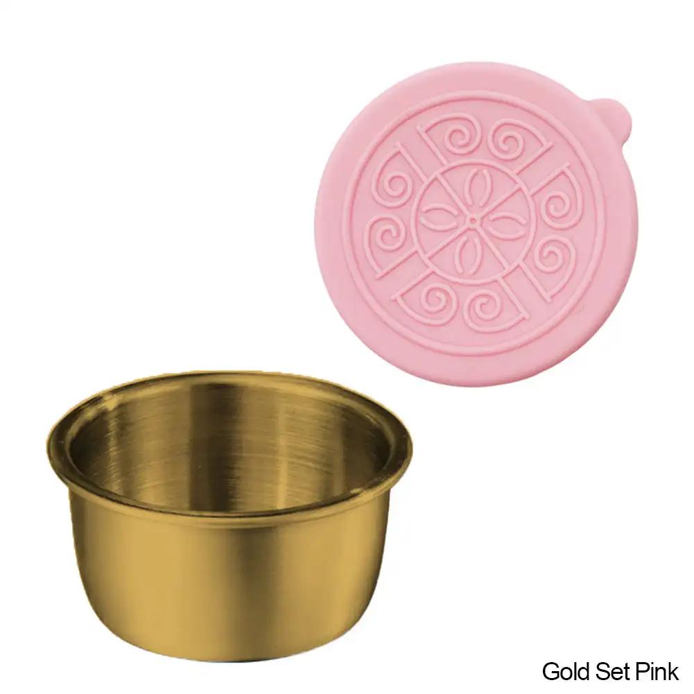 Контейнер для заправки салата объемом 50 мл из нержавеющей стали, небольшой контейнер для приправ с крышками, герметичный, для детей, контейнеры для ланча, коробка