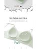 Soft Support Seamless Bra for Young Women - Wire-Free, Light Color, Thin Cup