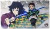 Ensky Mat Game Play Desk Rubber Kimetsu No Tomioka Giyuu Tanjiro All-Purpose (Card Mat, Mat, Mat) "Demon Slayer Yaiba" (ENR-042)