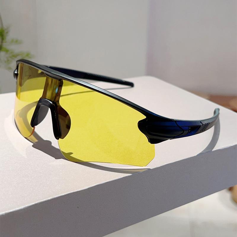 Спортивные очки с полуободковой оправой для мужчин, зеркальные, большого размера, профессиональные велосипедные солнцезащитные очки облегающей формы, защитные очки с защитой от УФ-лучей