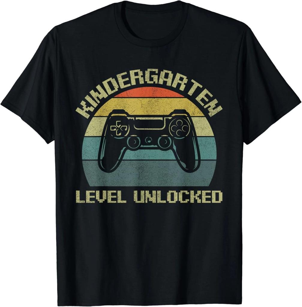 Kindergarten Level Unlocked Apparel Back To School Gamer Boy Gift Unisex T-Shirt
