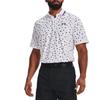 Under Armour Мужские рубашки-поло Белые Умеренные Прямой крой 1370091-100