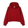 Women's Trendy Korean Style Heavyweight Hooded Zip-Up Cardigan Jacket - 350g Casual Autumn Sweatshirt.